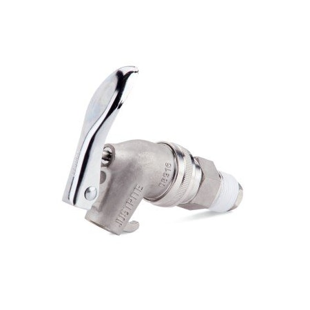 Justrite Adjustable Stainless Steel Drum Faucet DRM489